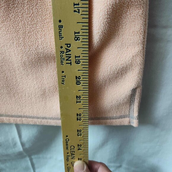 NFL for Her - Denver Bronco's - Women's Peach Fleece Pullover Top, Size Medium - Picture 12 of 15